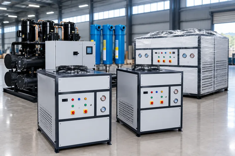Future Tech water chillers, air dryers and line filters